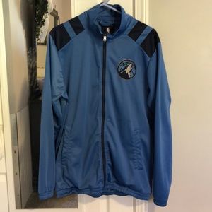 Minnesota Timberwolves G-III Sports by Carl Banks Warm Up Full-Zip Track Jacket